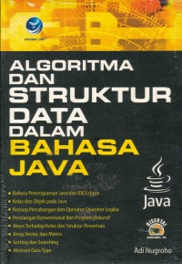 Image of Algoritma dan struktur data dalam bahasa JAVA