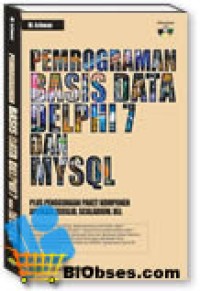 Image of Pemrograman basis data Delphi7 dan MySQL