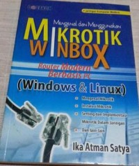 Image of Mengenal dan menggunakan Mikrotik Winbox