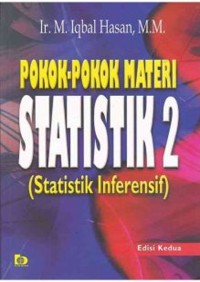 Image of Pokok-Pokok Materi Statistik 2 (Statistik Inferensif)