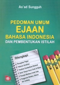 Image of Pedoman Umum Ejaan Bahasa Indonesia dan Pembentukan Istilah