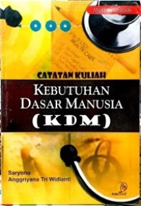 Image of Catatan kuliah kebutuhan dasar manusia (KDM)