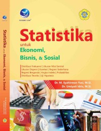Image of Statistika untuk ekonomi, bisnis, dan sosial