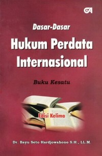 Image of Dasar-dasar hukum perdata internasional