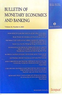 Image of Bulletin of Monetary Economics And Banking