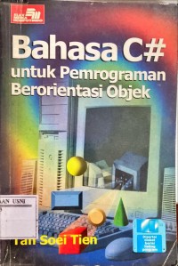 Image of Bahasa C# untuk pemrograman berorientasi objek