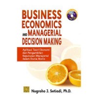 Image of Business economics and managerial decision making