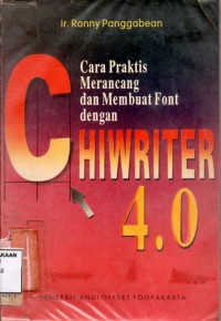 Image of Cara praktis merancang dan membuat font dengan hiwriter 4.0