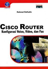Image of Cisco router: konfigurasi voice, video, dan fax