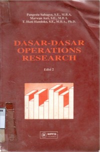 Image of Dasar-dasar operations research