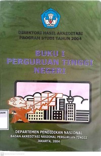 Image of Direktori Hasil Akreditasi Program Studi Tahun 2004
