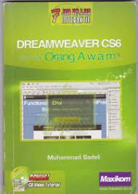 Image of Dreamweaver CS6 untuk orang awam