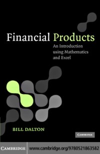 Image of Financial products: an introduction using mathematics and excel