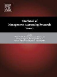 Image of Handbook of management accounting research : volume 2