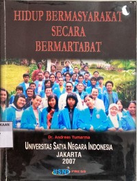 Image of Hidup bermasyarakat secara bermartabat
