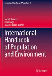 Image of International handbook of population and environment