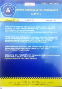 Image of Jurnal Abdimas USNI (Januari 2020, Volume 1)