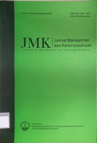 Image of Jurnal manajemen dan kewirausahaan Vol. 22, No. 1 2020