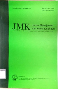 Image of Jurnal manajemen dan kewirausahaan Vol. 23, No. 1 2021