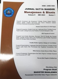 Image of Jurnal Satya Mandiri Vol. 9 No. 1 2023