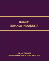 Image of Kamus bahasa Indonesia