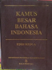 Image of Kamus Besar Bahasa Indonesia