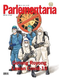 Image of Majalah Parlementaria : Gotong Royong Lawan Covid-19