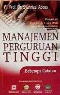 Image of Manajemen perguruan tinggi