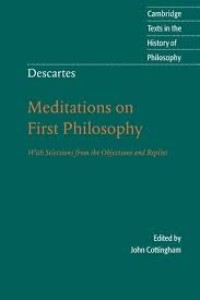 Image of Meditation on first philosophy