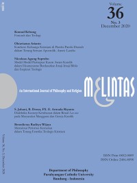 Image of Melintas : An Internasional Journal of Philosophy and Religion