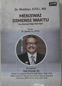Image of Menjiwai dimensi waktu: ala Datuak Mao Nan Sati