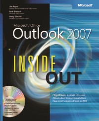 Image of Microsoft office outlook 2007 inside out