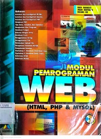 Image of Modul pemrograman WEB (HTML, PHP, & MySQL)