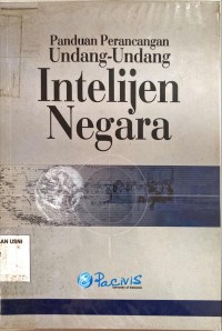 Image of Panduan perancangan undang undang intelijen negara