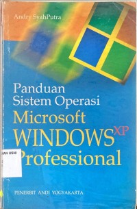 Image of Panduan sistem operasi microsoft windows xp professional