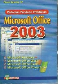 Image of Pedoman panduan praktikum : microsoft office 2003