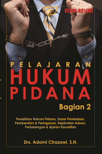 Image of Pelajaran hukum pidana bagian 2