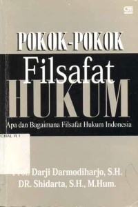 Image of Pokok-pokok filsafat hukum apa dan bagaimana filsafat hukum Indonesia
