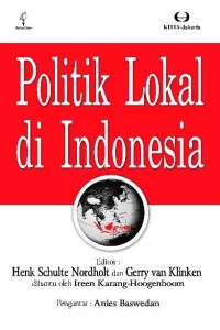 Image of Politik Lokal di Indonesia
