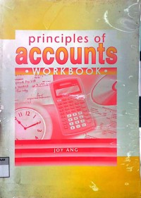 Image of Principles Of Accounts