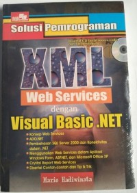 Image of Solusi pemrograman xml web services dengan visual basic.net