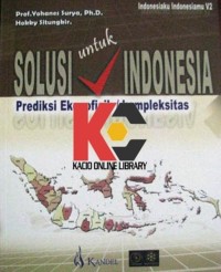 Image of Solusi Untuk Indonesia