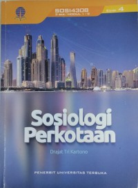 Image of Sosiologi Perkotaan