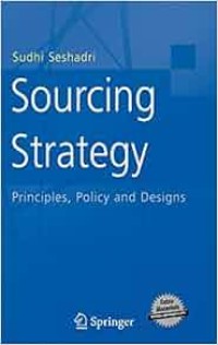 Image of Sourcing Strategy Principles, Policy and Designs