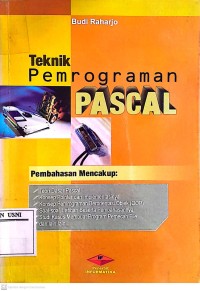 Image of Teknik Pemrograman Pascal