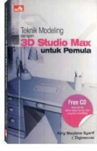 Image of Teknik Modeling dengan 3D Studio Max Untuk Pemula