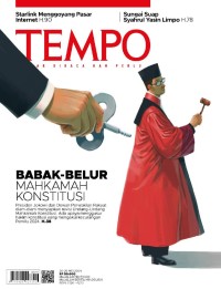 Image of Tempo : Babak Belur Mahkamah Konstitusi