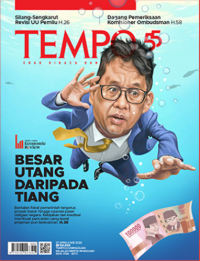 Image of Tempo : Besar Utang Daripada Tiang