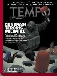 Image of Tempo: generasi teroris milenial
