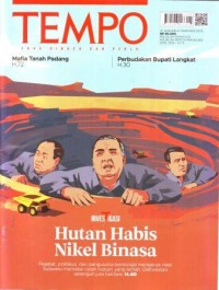 Image of Tempo: hutan habis nikel binasa